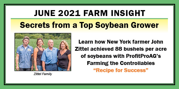 Secrets from a top soybean grower